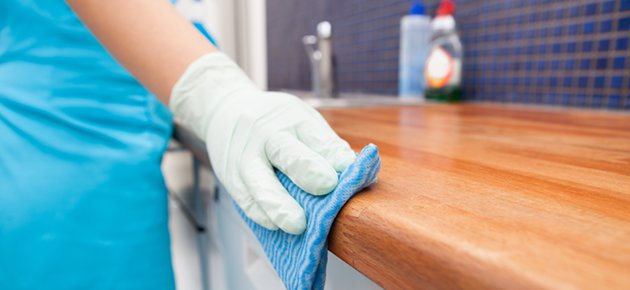 Interieur kantoor schoonmaken